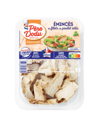 Emincés de poulet rôties