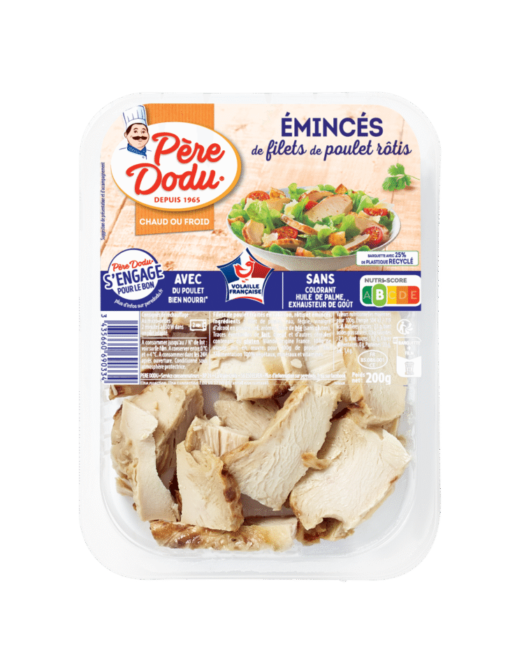 Emincés de poulet rôties