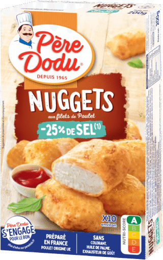 nuggets -25% de sel