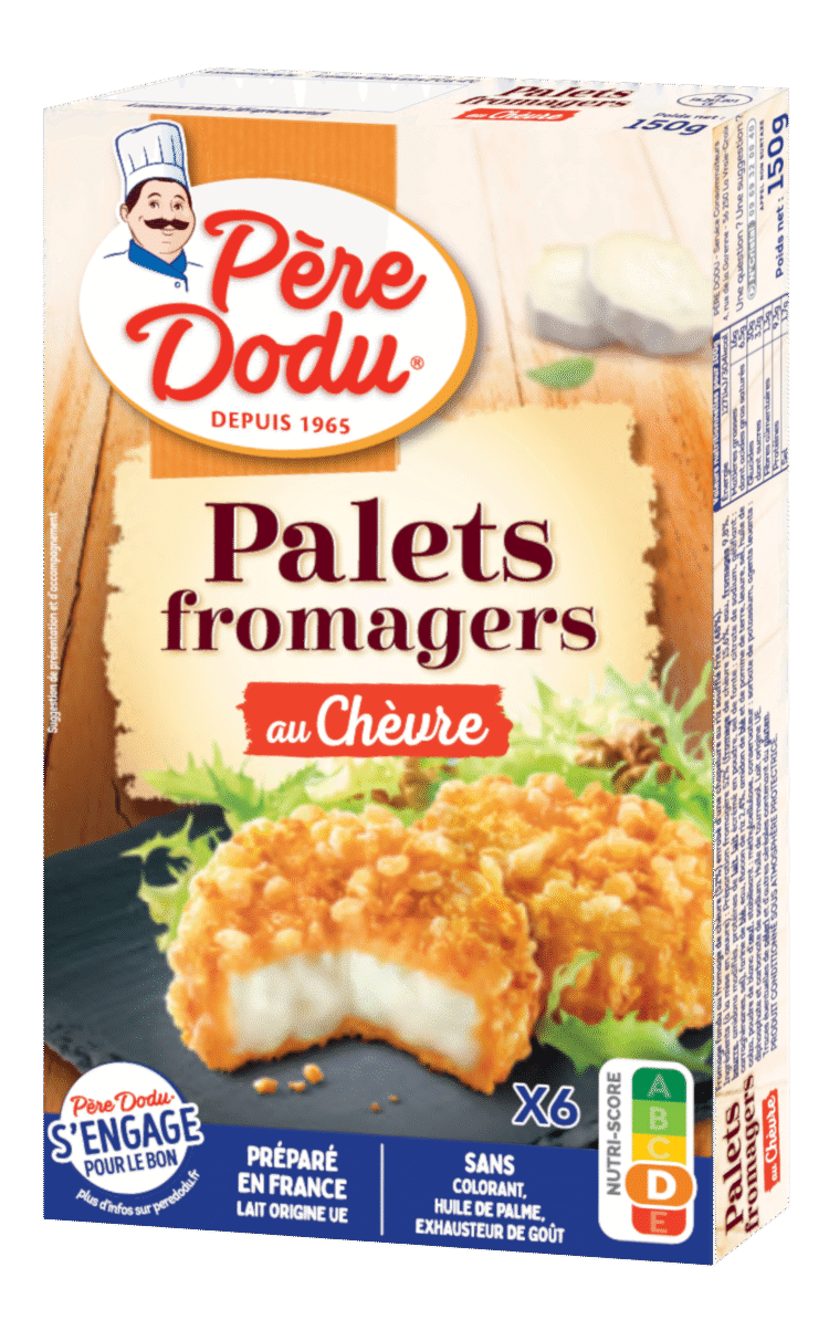 Palets fromagers chèvre