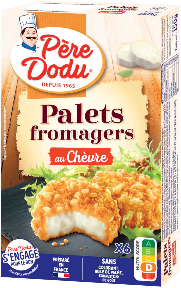 Packshot Palets Fromagers Chèvre