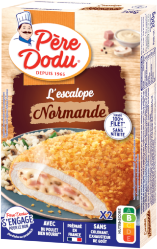 Packshot Escalope Normande