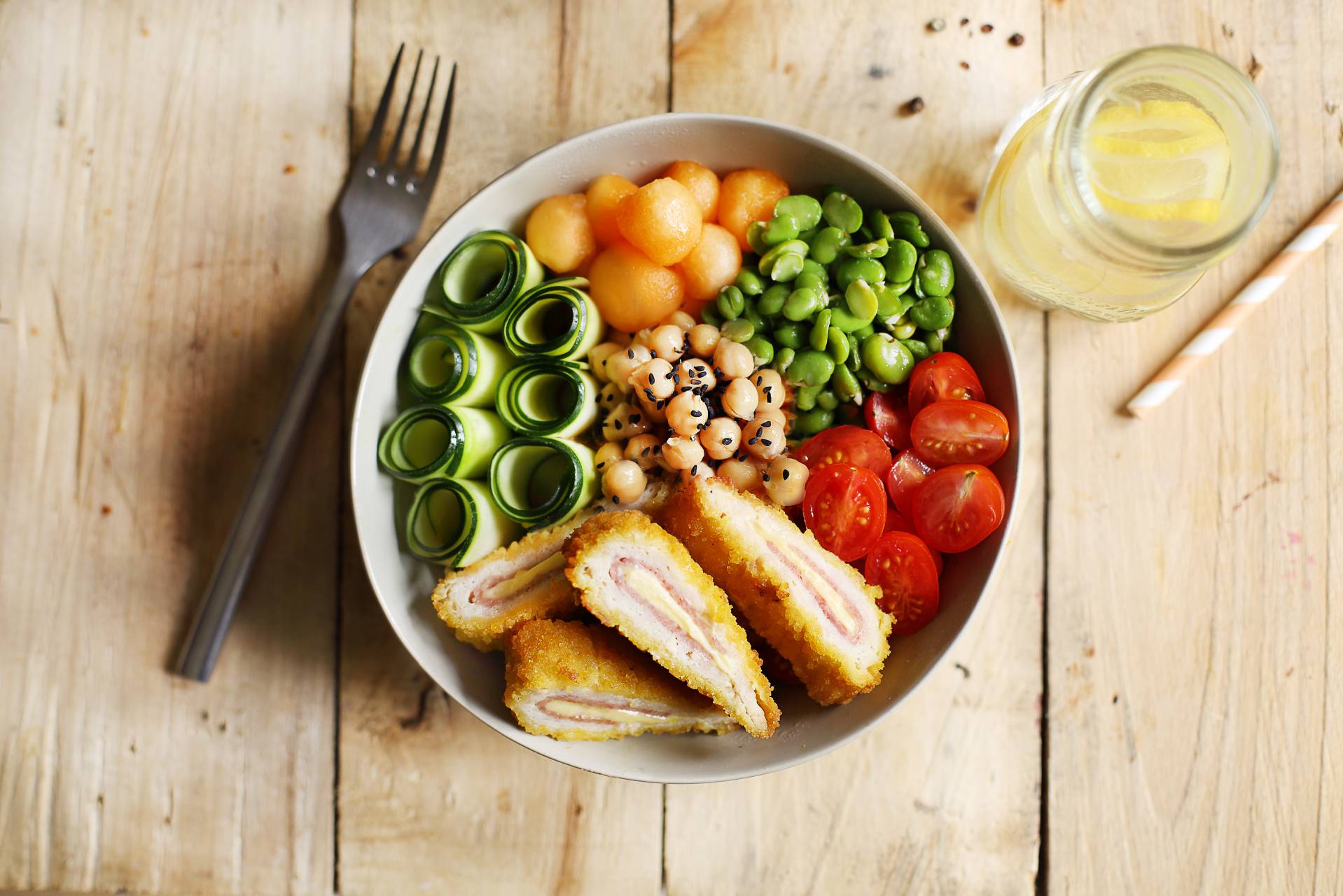 Salade Bowl Cordon Bleu Père Dodu