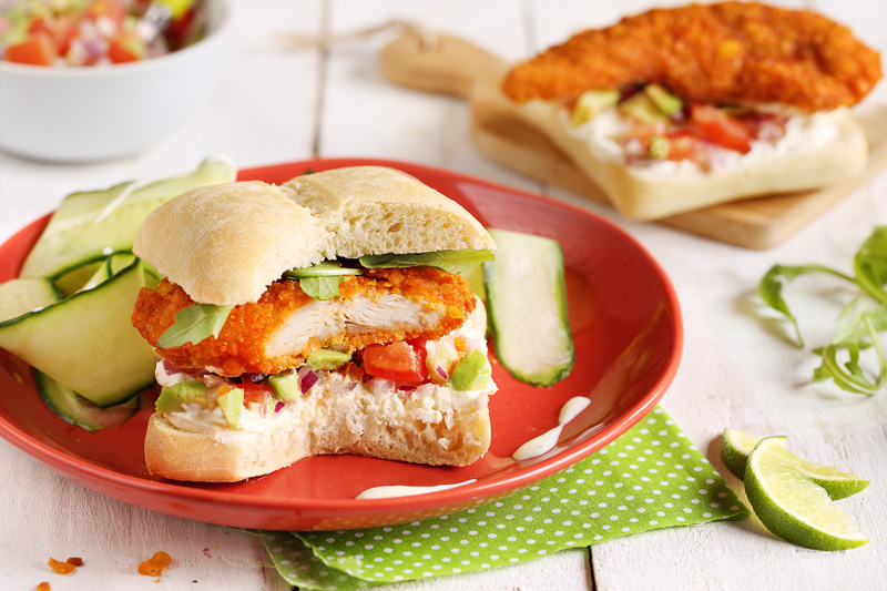 Burger de Crousti Tenders Père Dodu