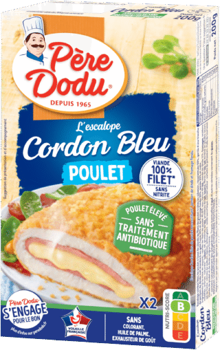 Cordon Bleu de Poulet sans antibio
