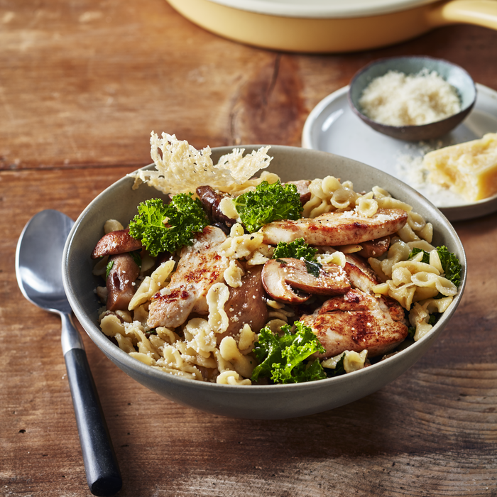 Emincés de poulet Père Dodu façon pastasotto
