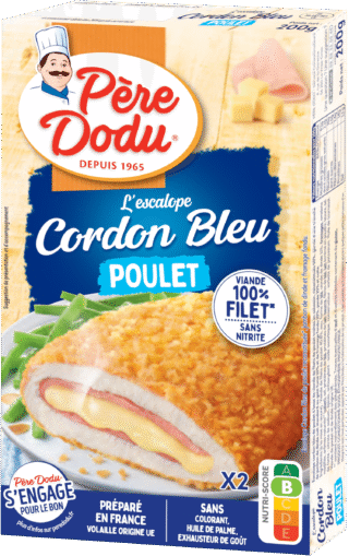 L'escalope Cordon Bleu poulet