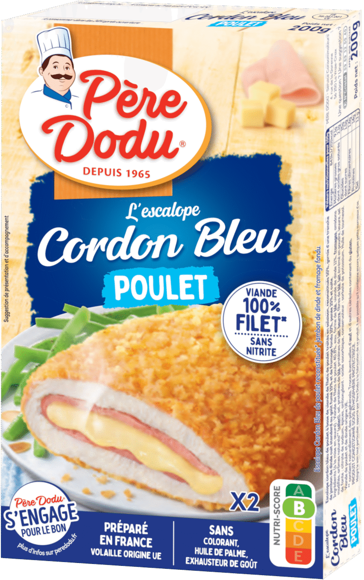 L'escalope Cordon Bleu poulet